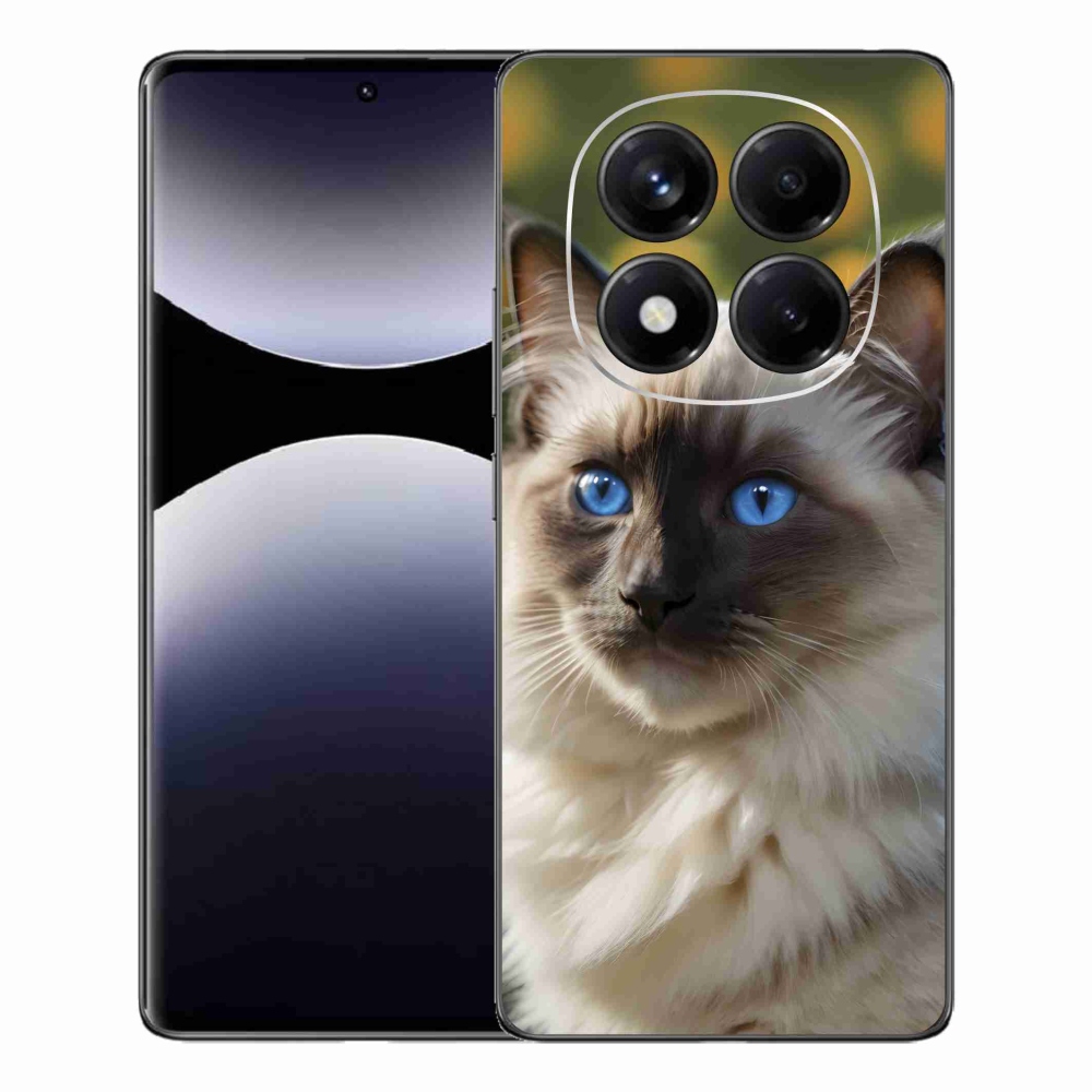 Gélový kryt mmCase na Xiaomi Redmi Note 14 Pro - biely ragdoll