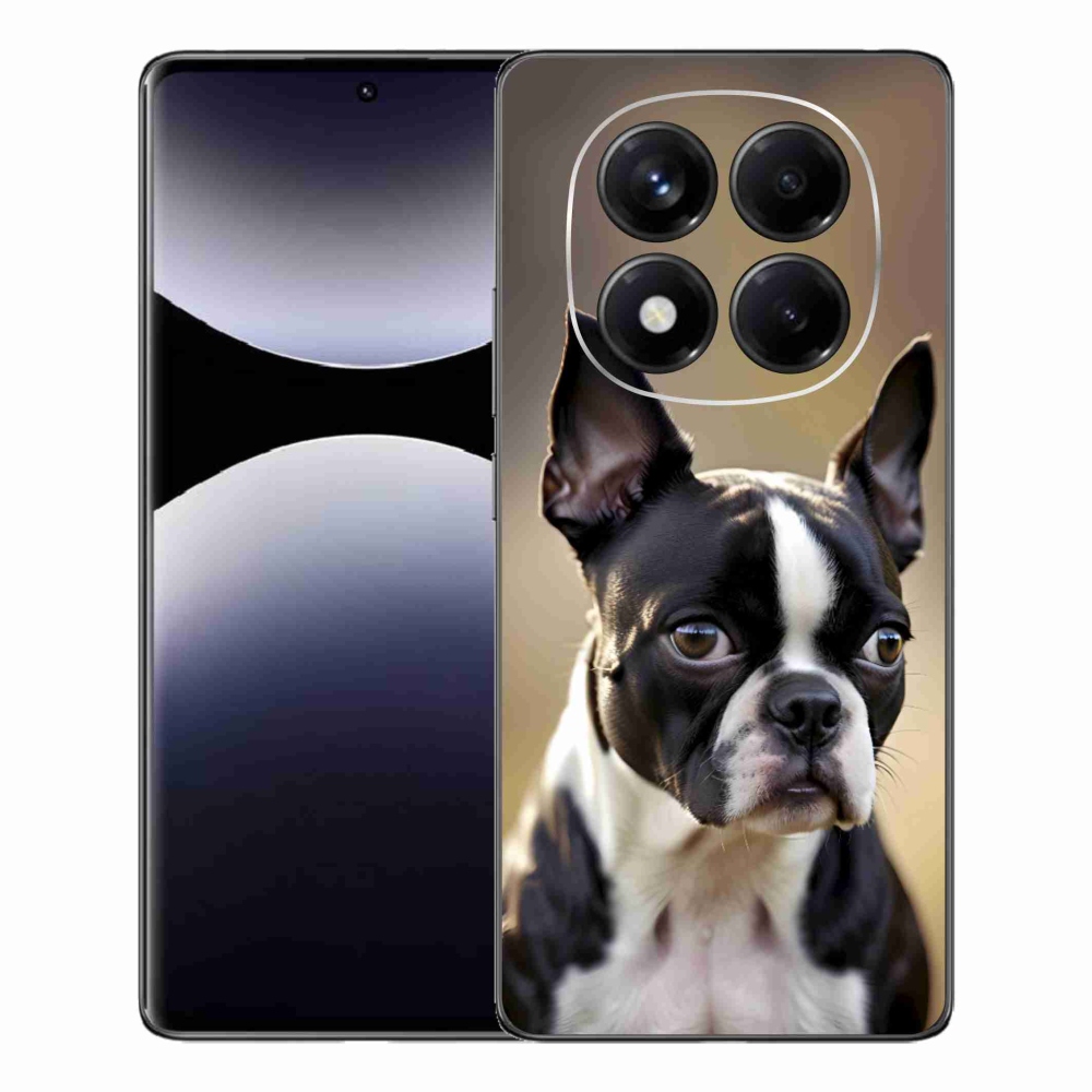 Gélový kryt mmCase na Xiaomi Redmi Note 14 Pro - bostonský teriér