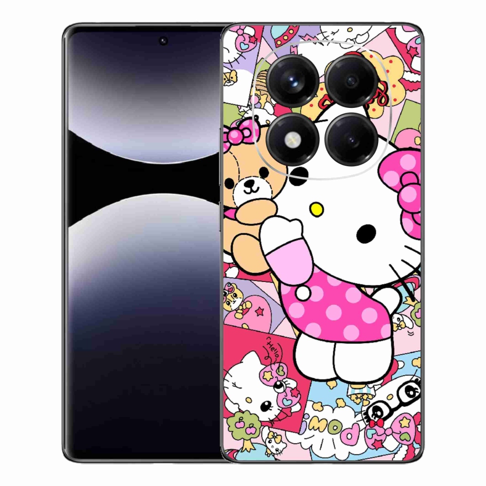 Gélový kryt mmCase na Xiaomi Redmi Note 14 Pro - cute kitty