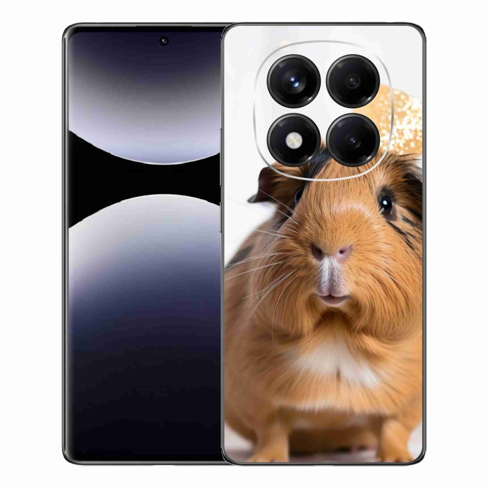 Gélový kryt mmCase na Xiaomi Redmi Note 14 Pro - hnedé morča