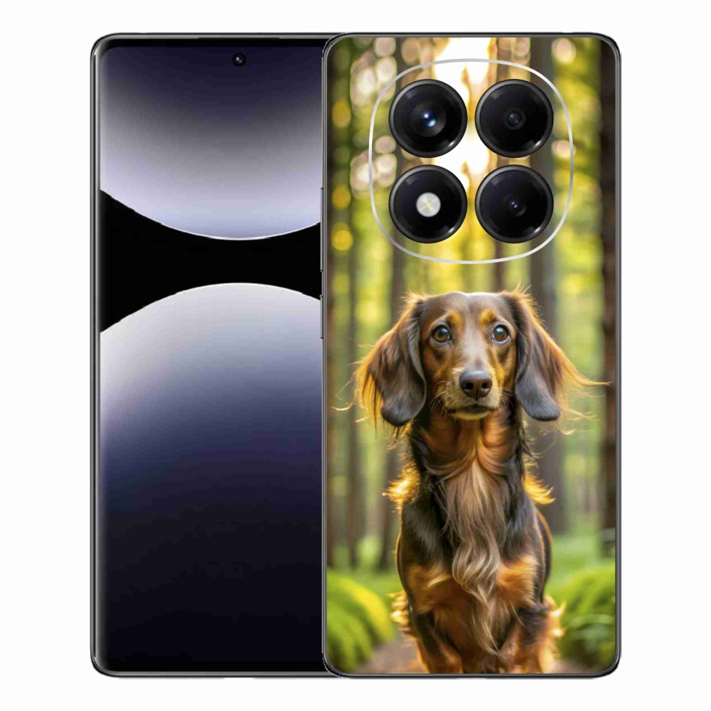 Gélový kryt mmCase na Xiaomi Redmi Note 14 Pro - jazvečík 4