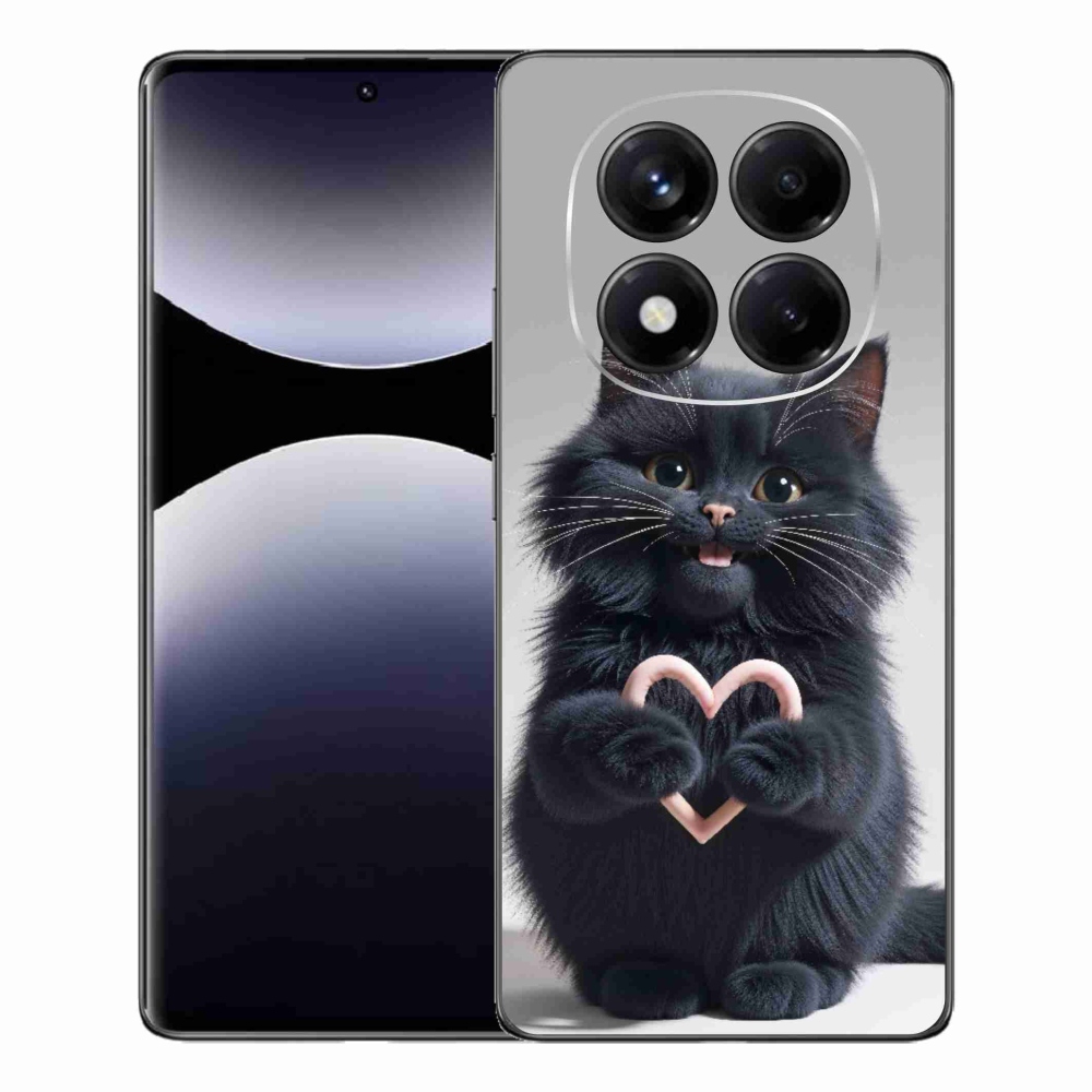 Gélový kryt mmCase na Xiaomi Redmi Note 14 Pro - mačacia láska 3