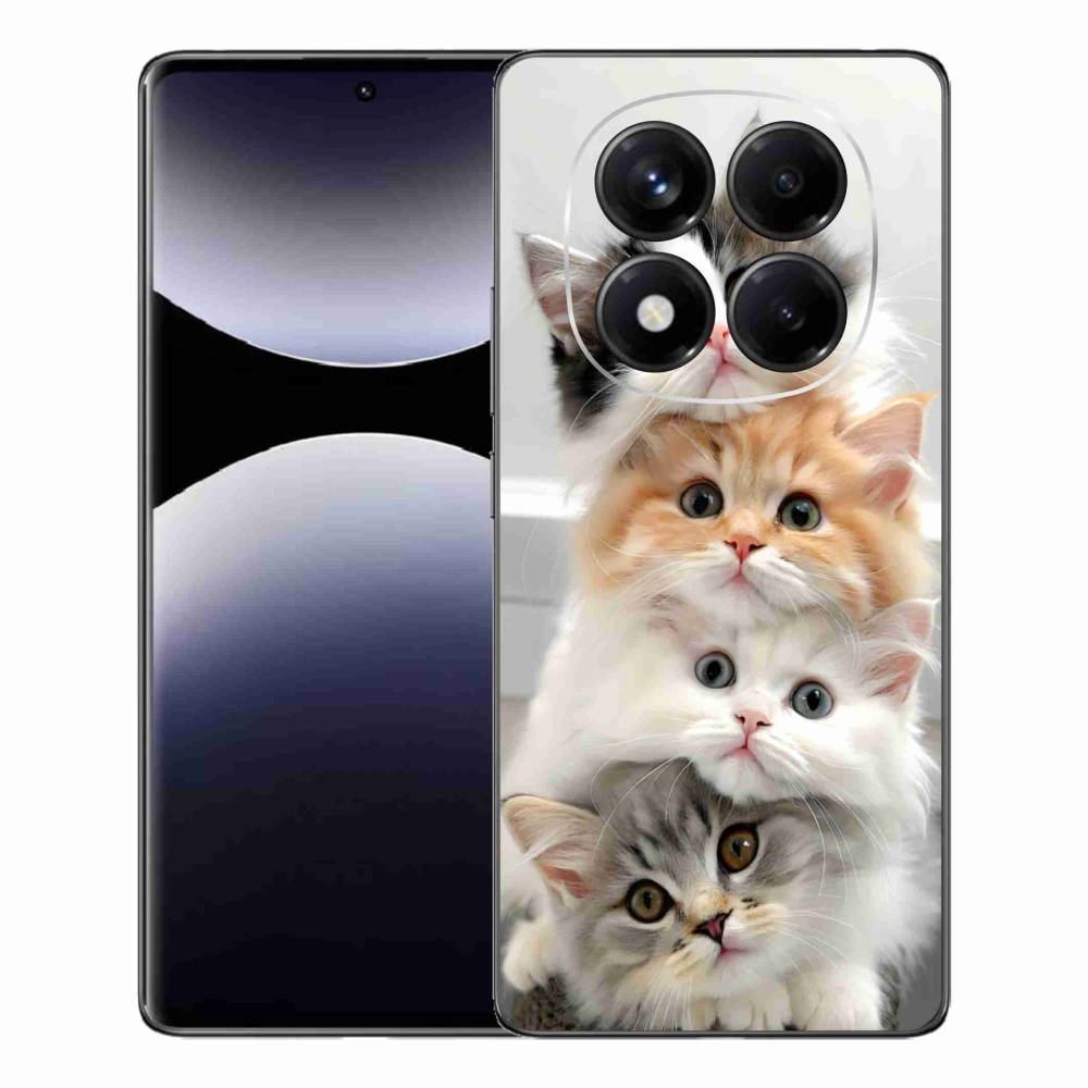 Gélový kryt mmCase na Xiaomi Redmi Note 14 Pro - mačacia partia