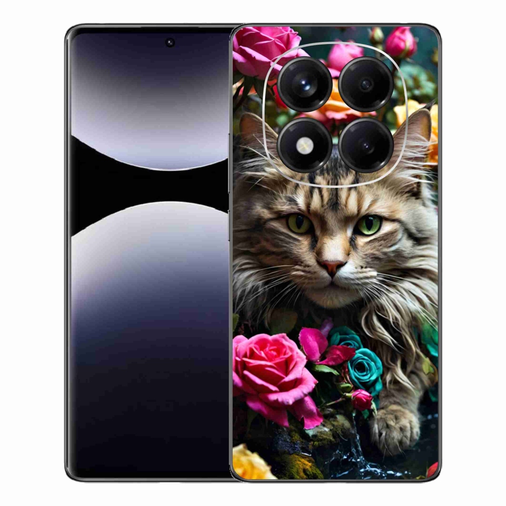 Gélový kryt mmCase na Xiaomi Redmi Note 14 Pro - mačacie pohľad 2