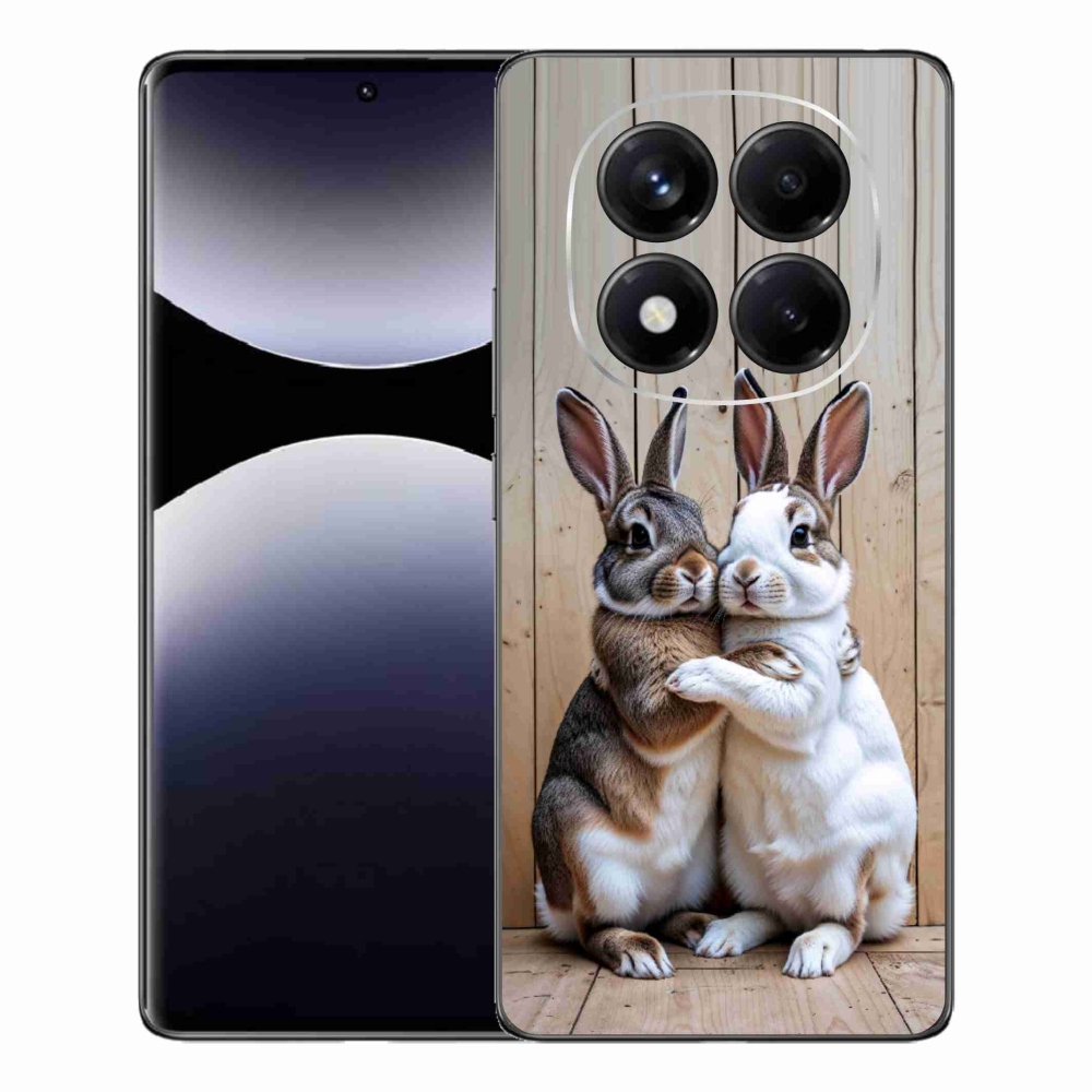 Gélový kryt mmCase na Xiaomi Redmi Note 14 Pro - králičie pár
