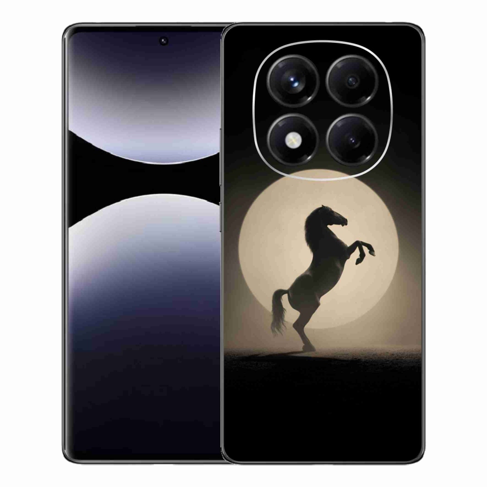 Gélový kryt mmCase na Xiaomi Redmi Note 14 Pro - kôň v siluete