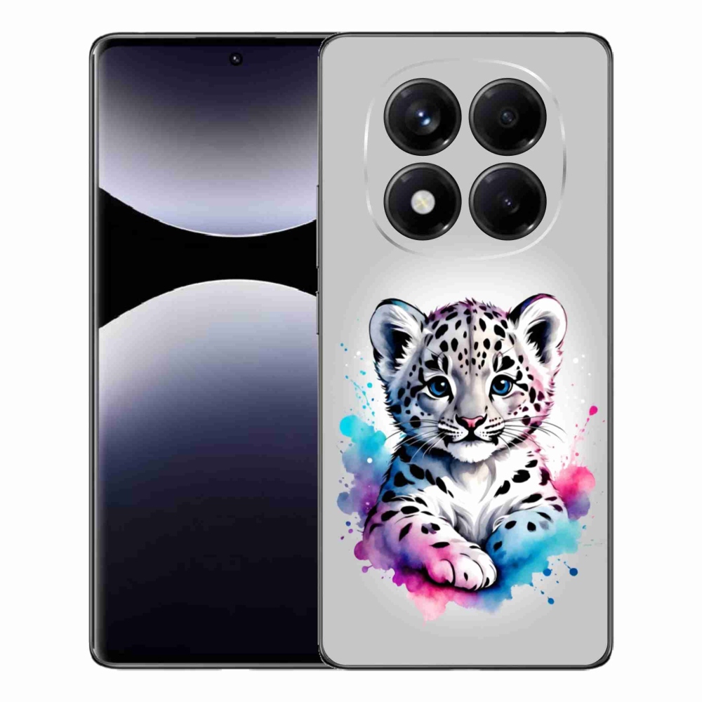 Gélový kryt mmCase na Xiaomi Redmi Note 14 Pro - leopardej mláďa