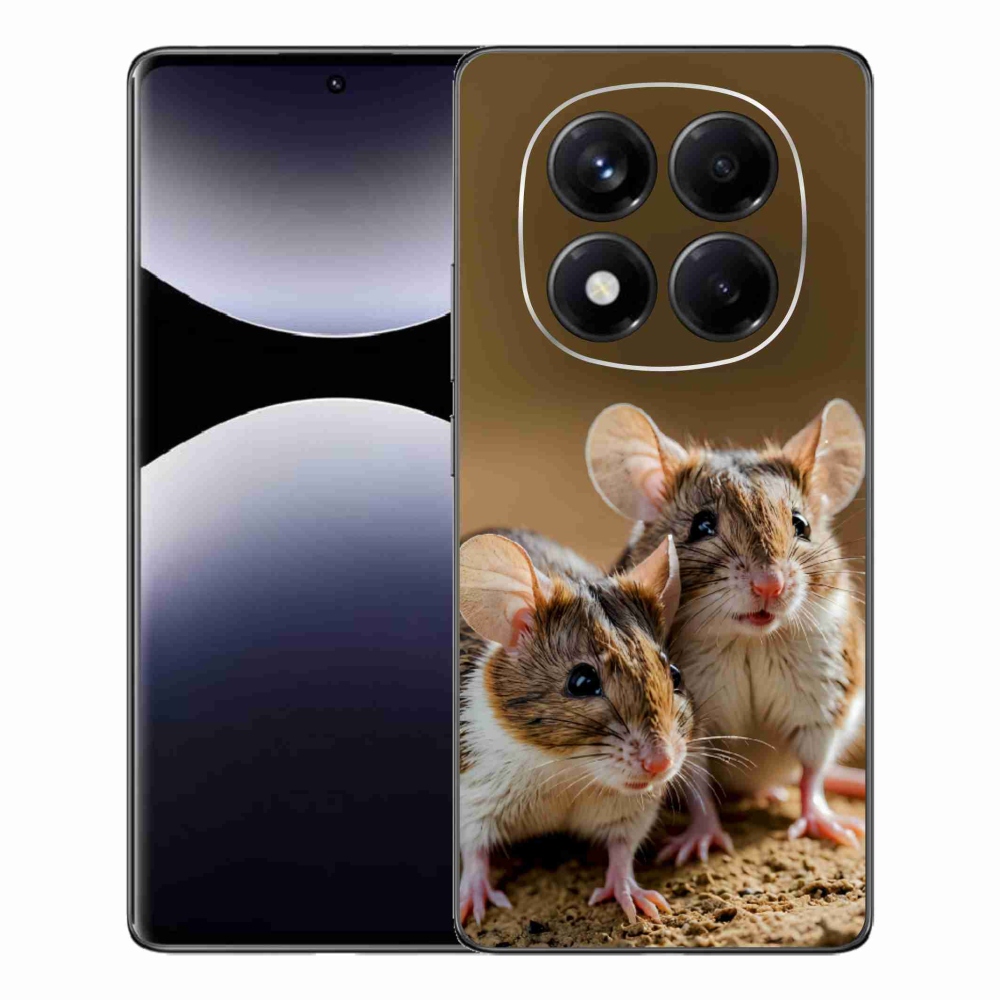 Gélový kryt mmCase na Xiaomi Redmi Note 14 Pro - myší duo