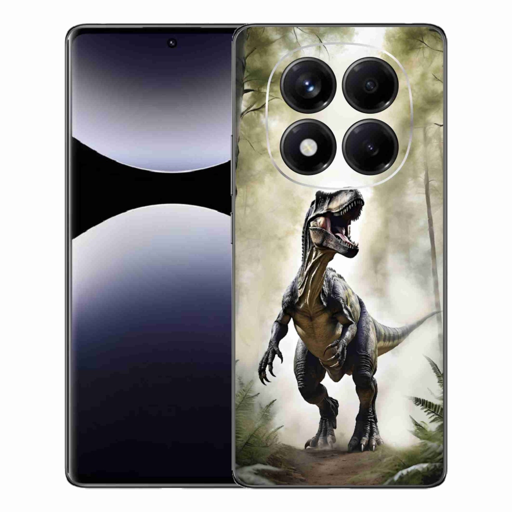 Gélový kryt mmCase na Xiaomi Redmi Note 14 Pro - naštvaný T-Rex