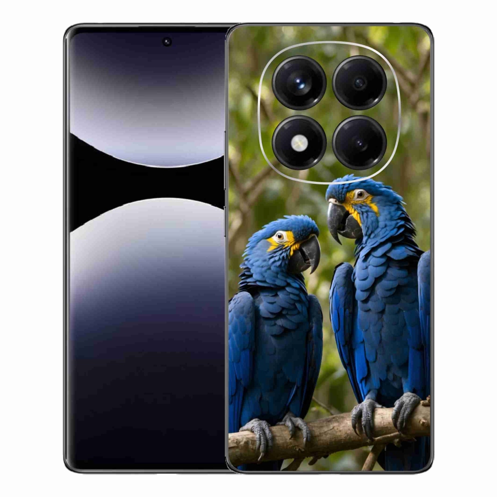 Gélový kryt mmCase na Xiaomi Redmi Note 14 Pro - papagájové duo