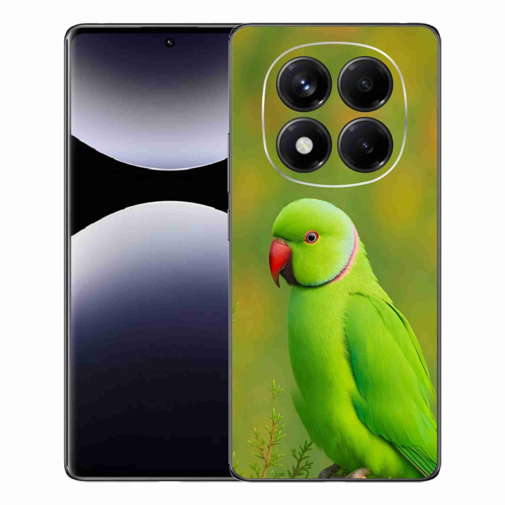 Gélový kryt mmCase na Xiaomi Redmi Note 14 Pro - papagáj alexander 2