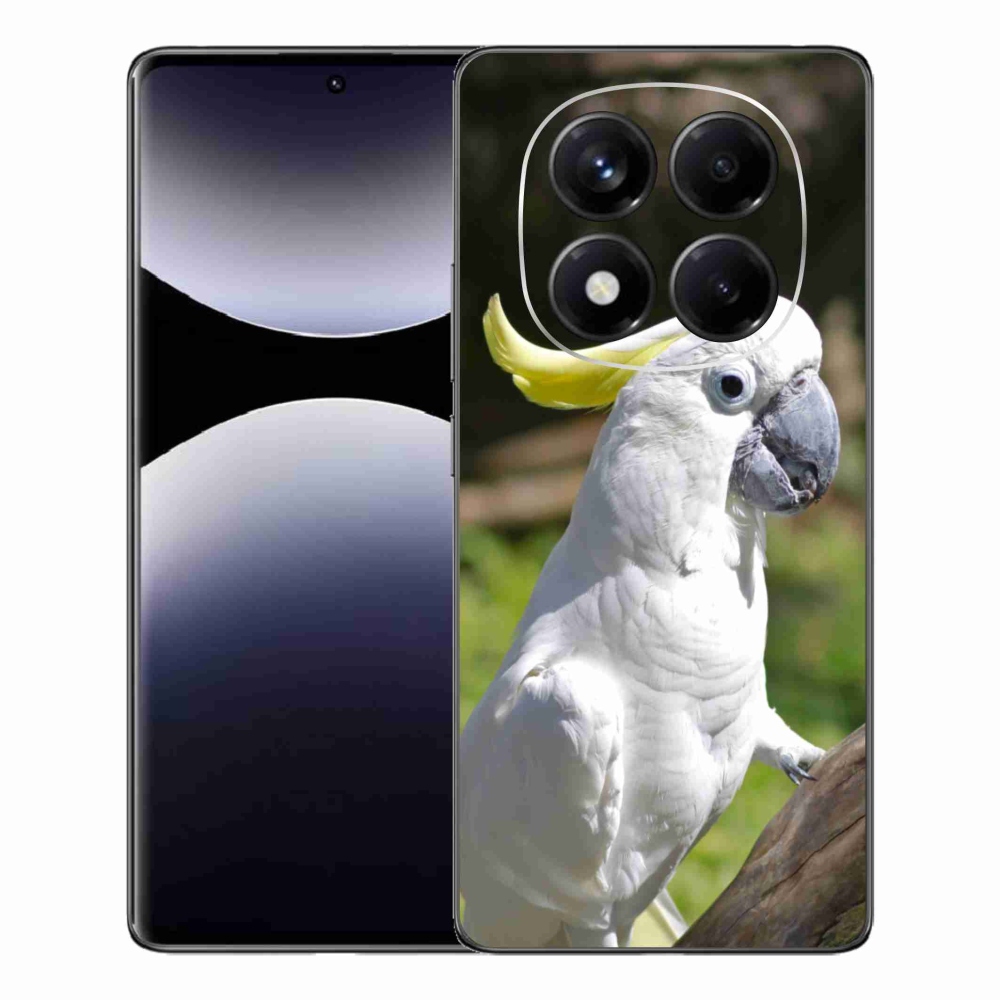 Gélový kryt mmCase na Xiaomi Redmi Note 14 Pro - papagáj kakadu 2