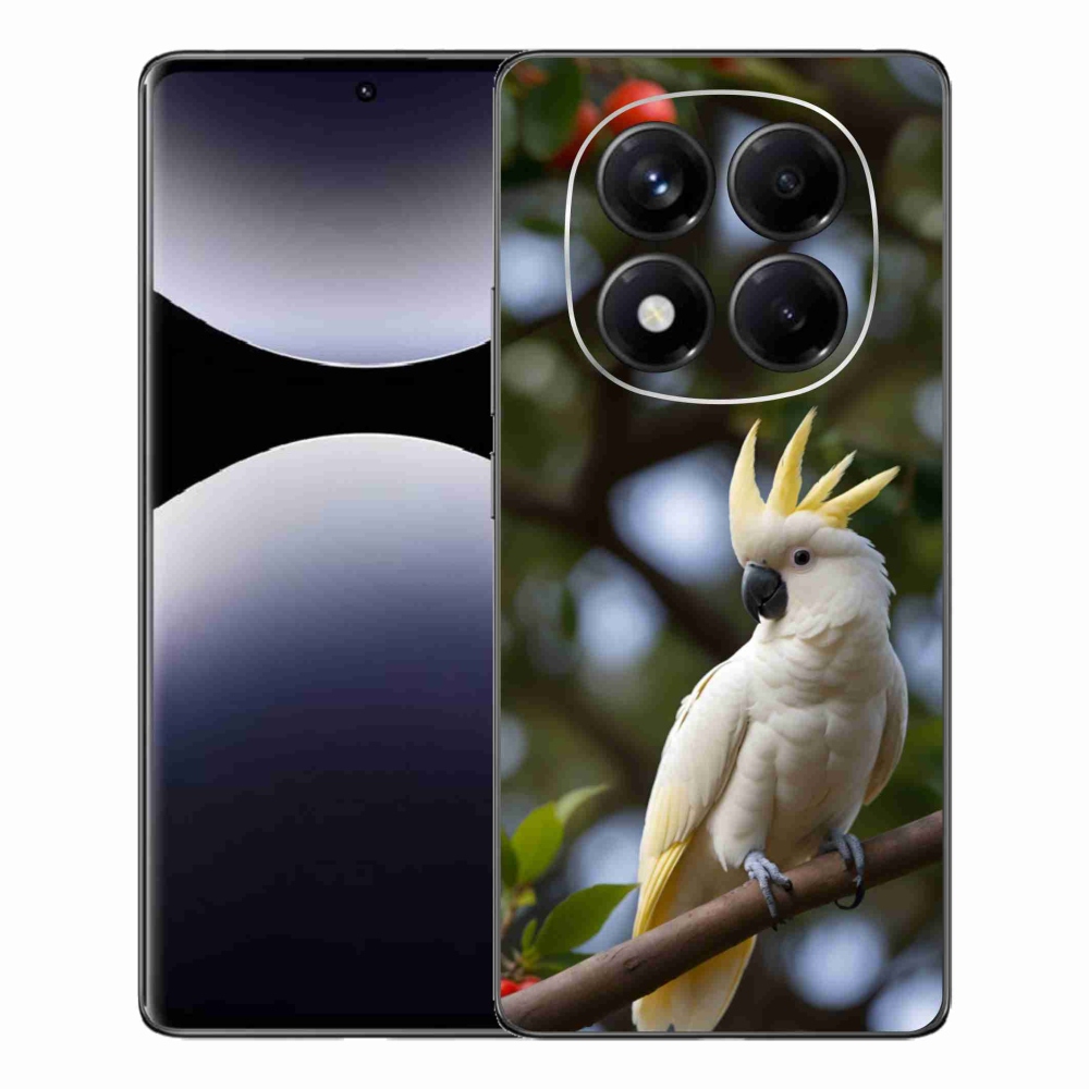 Gélový kryt mmCase na Xiaomi Redmi Note 14 Pro - papagáj kakadu 3