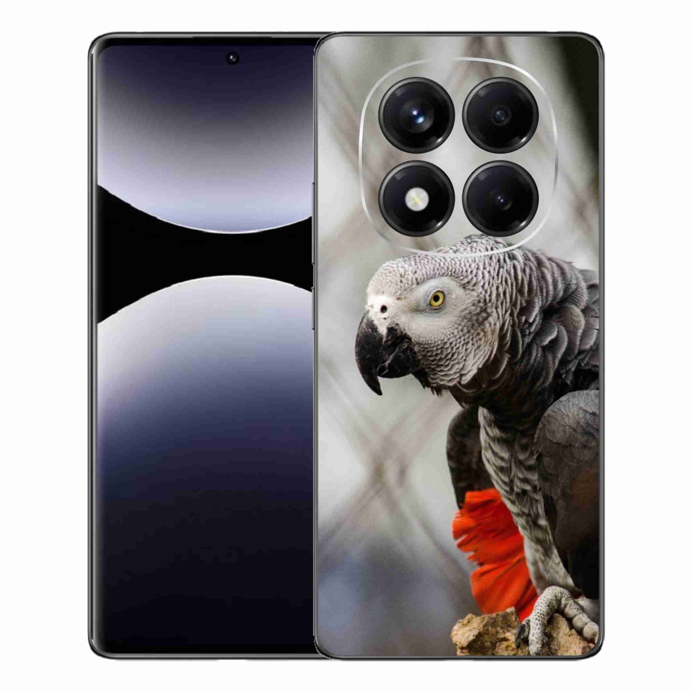 Gélový kryt mmCase na Xiaomi Redmi Note 14 Pro - papagáj žako 3