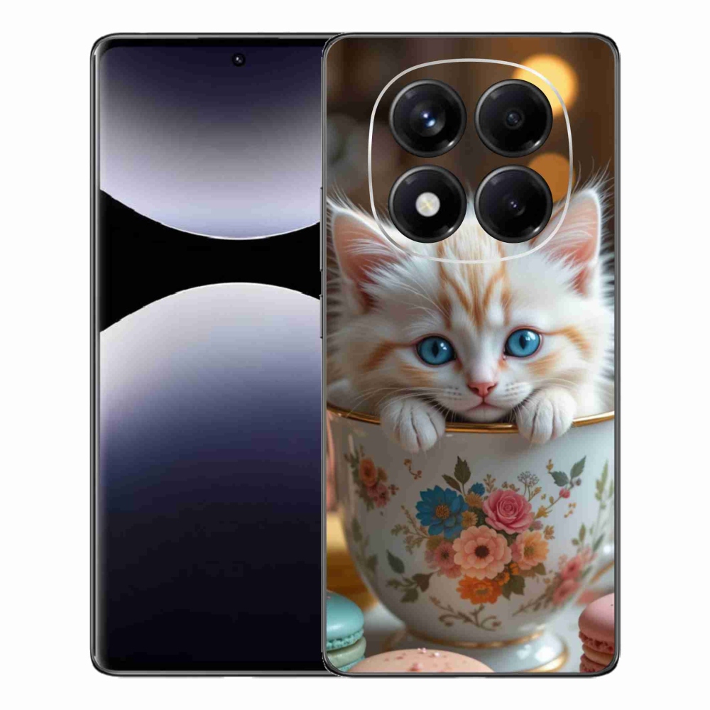 Gélový kryt mmCase na Xiaomi Redmi Note 14 Pro - roztomilé mačiatko 6