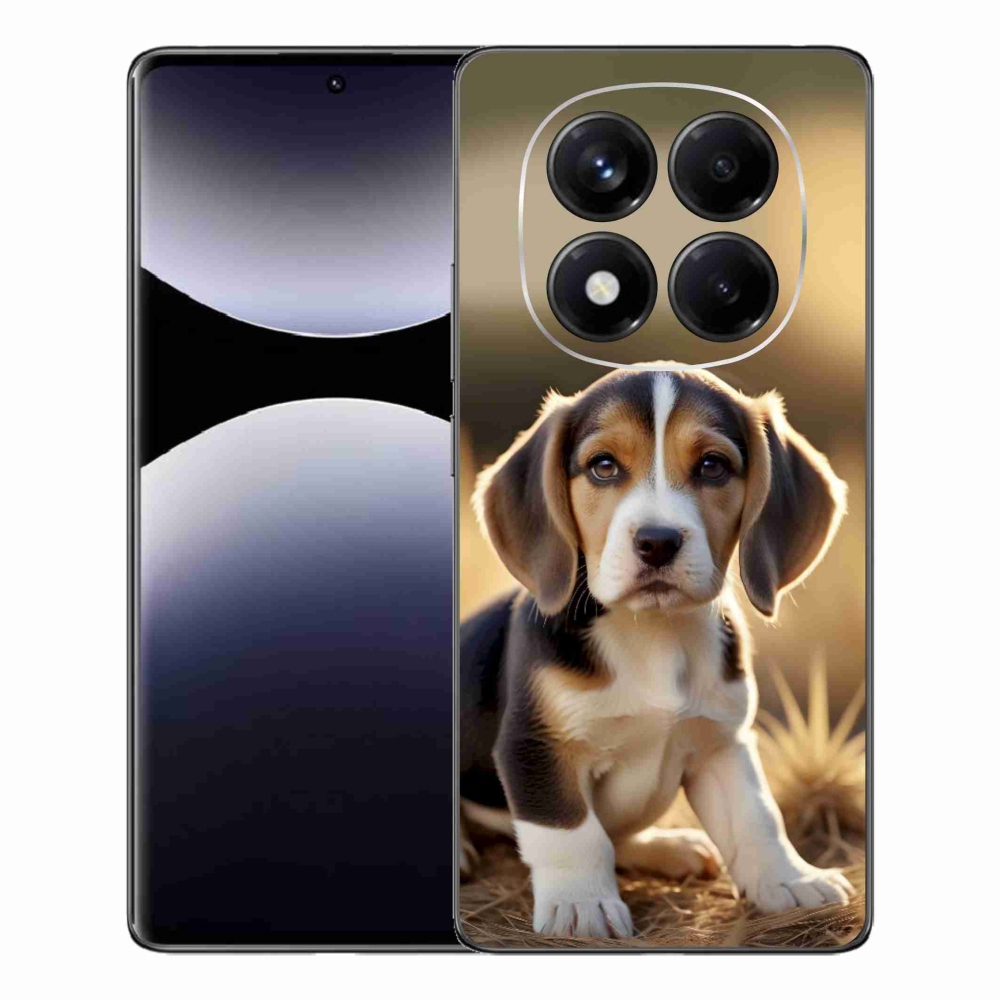 Gélový kryt mmCase na Xiaomi Redmi Note 14 Pro - roztomilý bígl