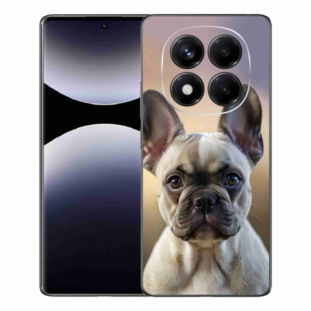 Gélový kryt mmCase na Xiaomi Redmi Note 14 Pro - roztomilý francúzsky buldoček