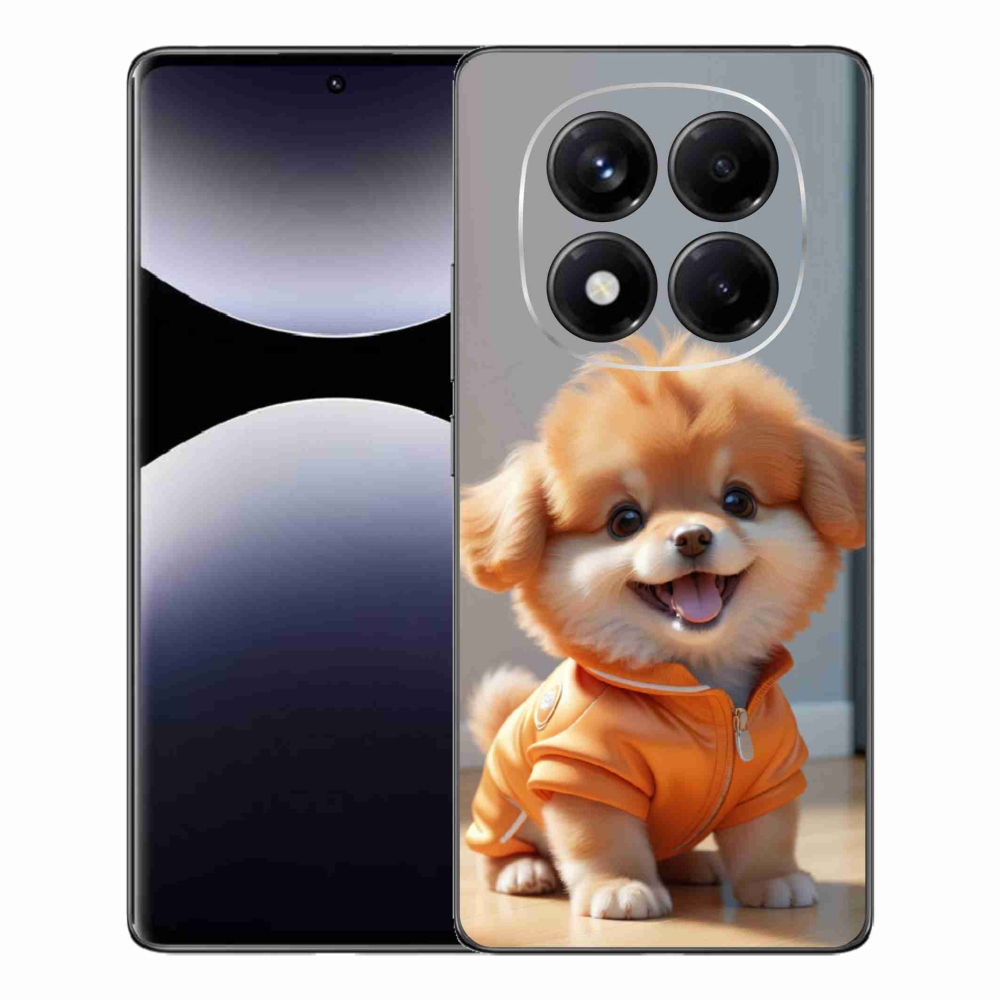 Gélový kryt mmCase na Xiaomi Redmi Note 14 Pro - roztomilý pomeranian v mikine