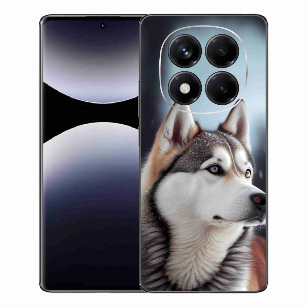 Gélový kryt mmCase na Xiaomi Redmi Note 14 Pro - sibírsky husky
