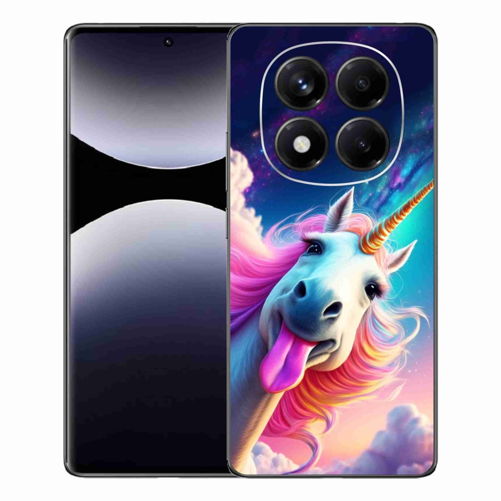 Gélový kryt mmCase na Xiaomi Redmi Note 14 Pro - šialený jednorožec