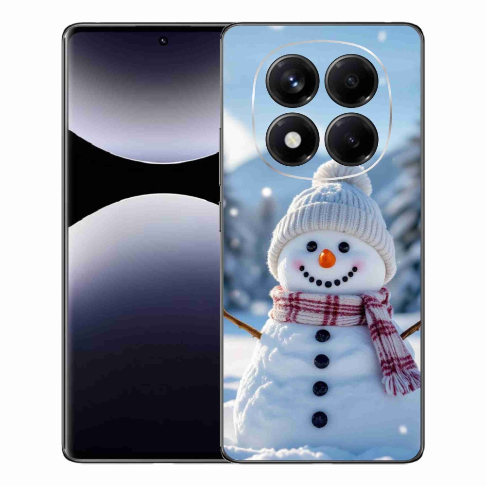Gélový kryt mmCase na Xiaomi Redmi Note 14 Pro - snehuliak 3