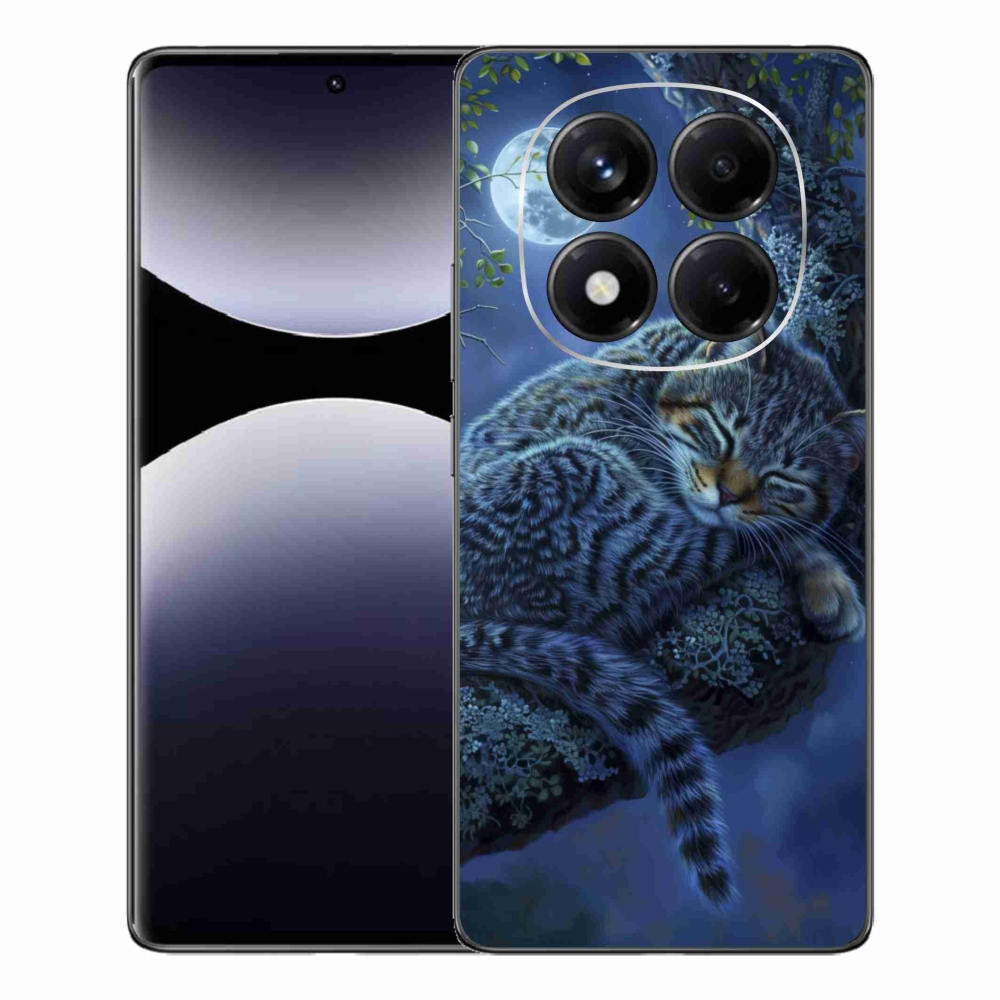 Gélový kryt mmCase na Xiaomi Redmi Note 14 Pro - spiaca mačka