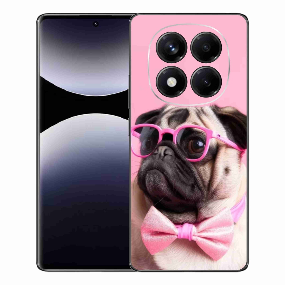 Gélový kryt mmCase na Xiaomi Redmi Note 14 Pro - štýlový mops