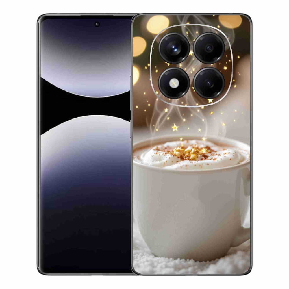 Gélový kryt mmCase na Xiaomi Redmi Note 14 Pro - vianočný horúci nápoj