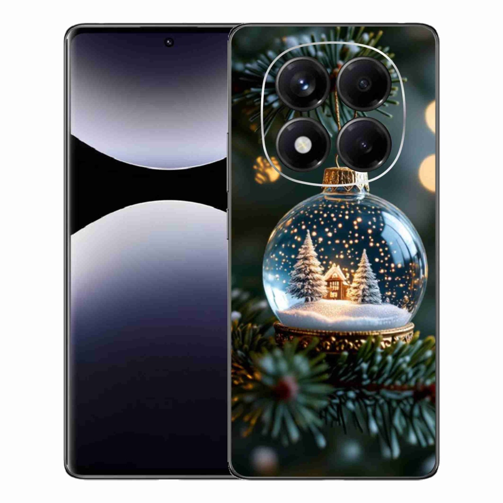 Gélový kryt mmCase na Xiaomi Redmi Note 14 Pro - vianočné gule 2