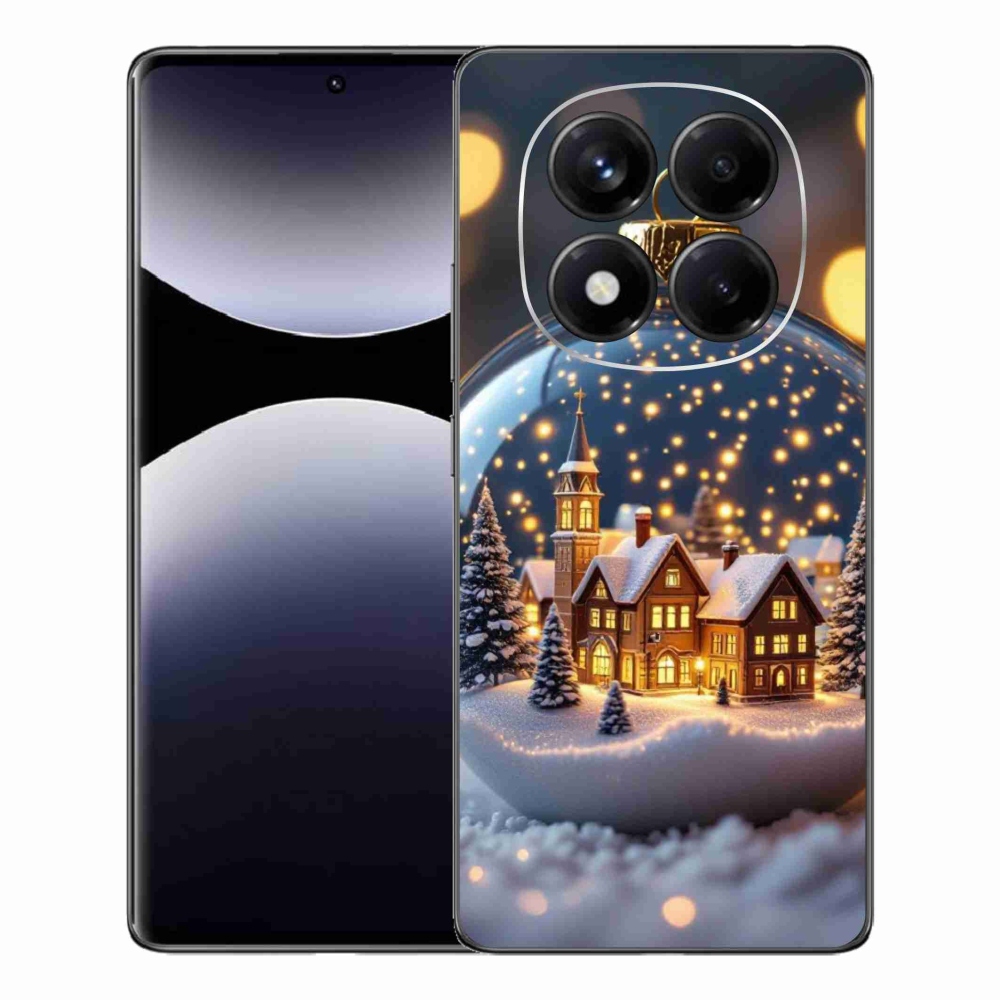 Gélový kryt mmCase na Xiaomi Redmi Note 14 Pro - vianočné gule 4