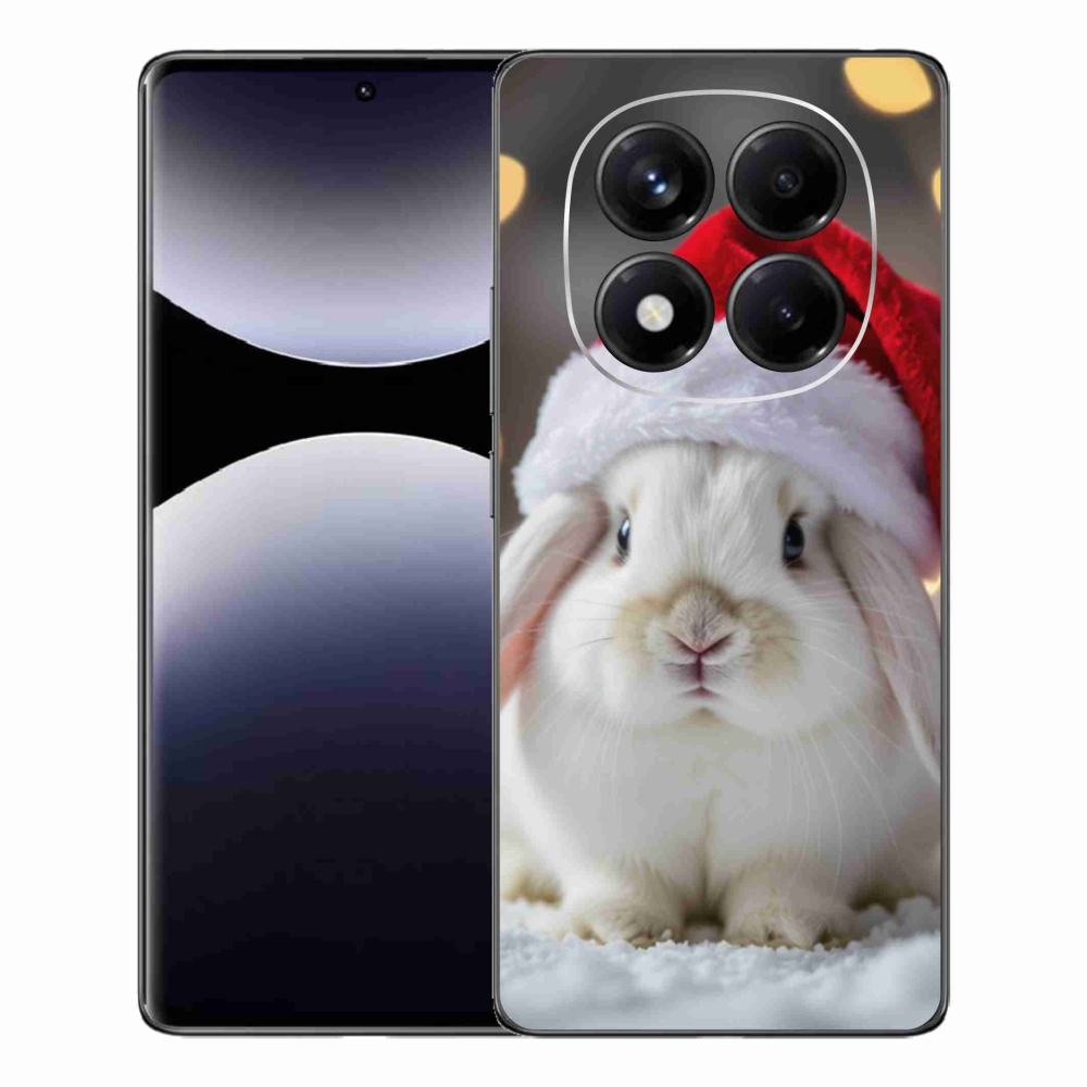 Gélový kryt mmCase na Xiaomi Redmi Note 14 Pro - vianočný králik