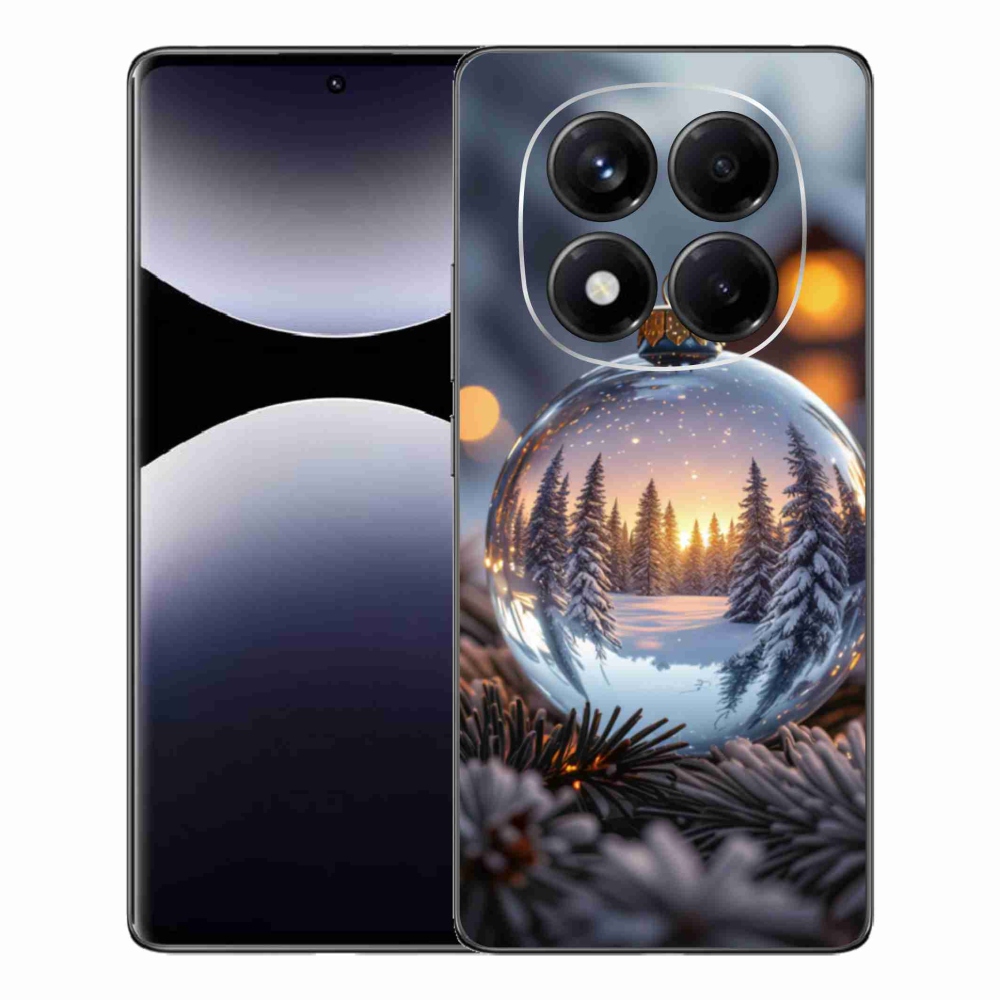 Gélový kryt mmCase na Xiaomi Redmi Note 14 Pro - vianočná ozdoba