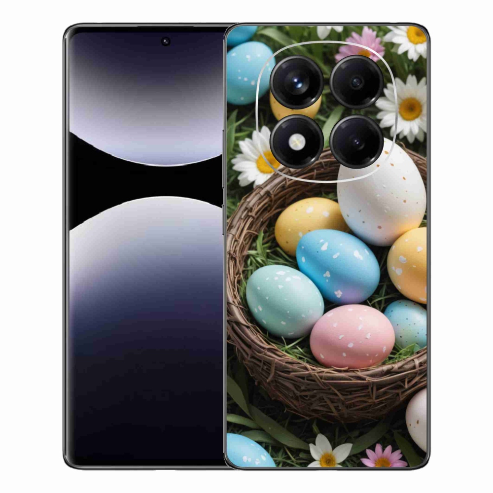 Gélový kryt mmCase na Xiaomi Redmi Note 14 Pro - veľkonočné vajíčka 2