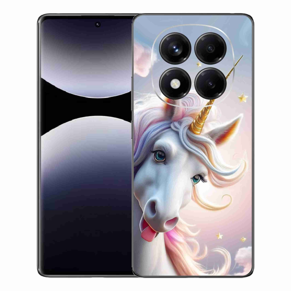 Gélový kryt mmCase na Xiaomi Redmi Note 14 Pro - veselý jednorožec
