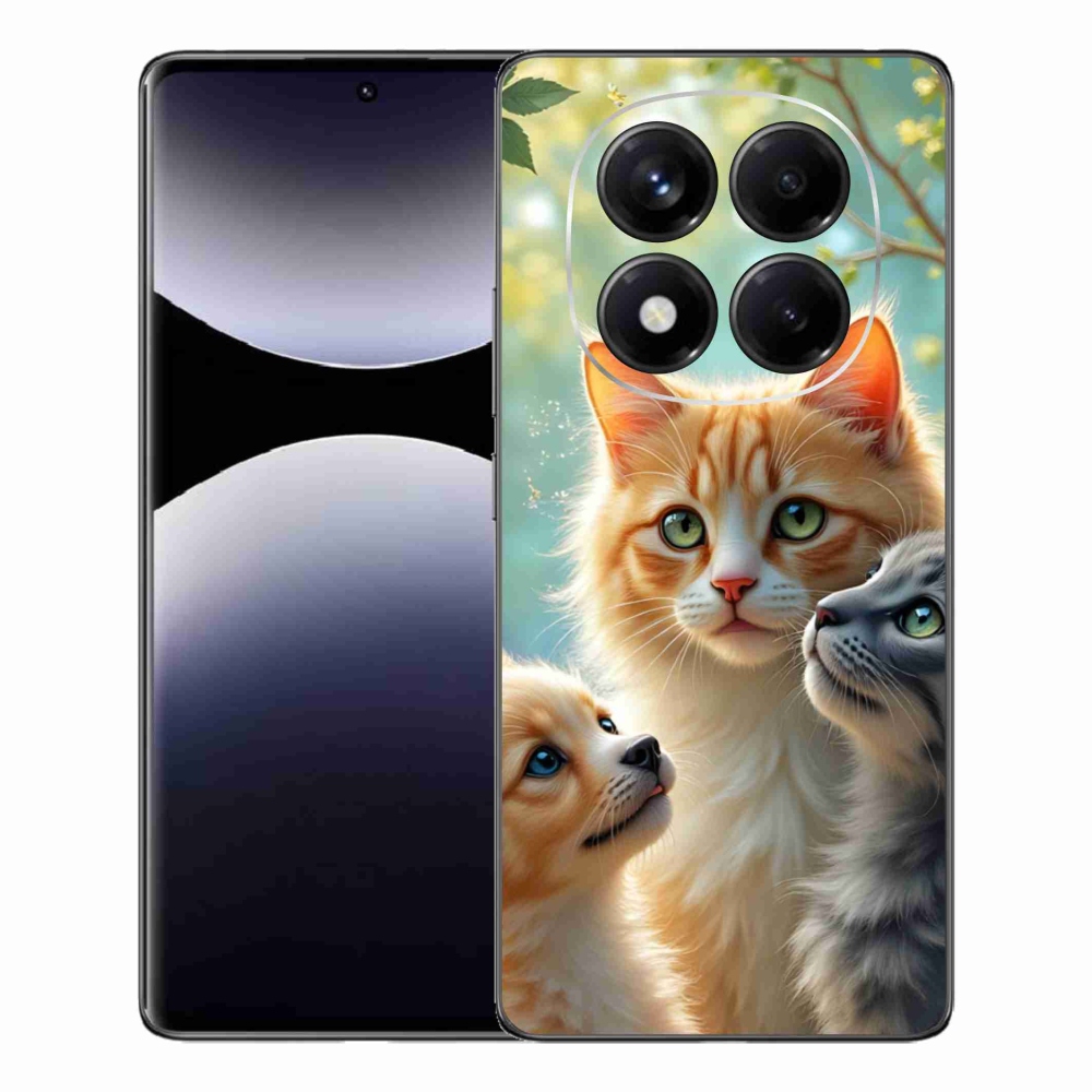 Gélový kryt mmCase na Xiaomi Redmi Note 14 Pro - zvieracie priateľstvo 2