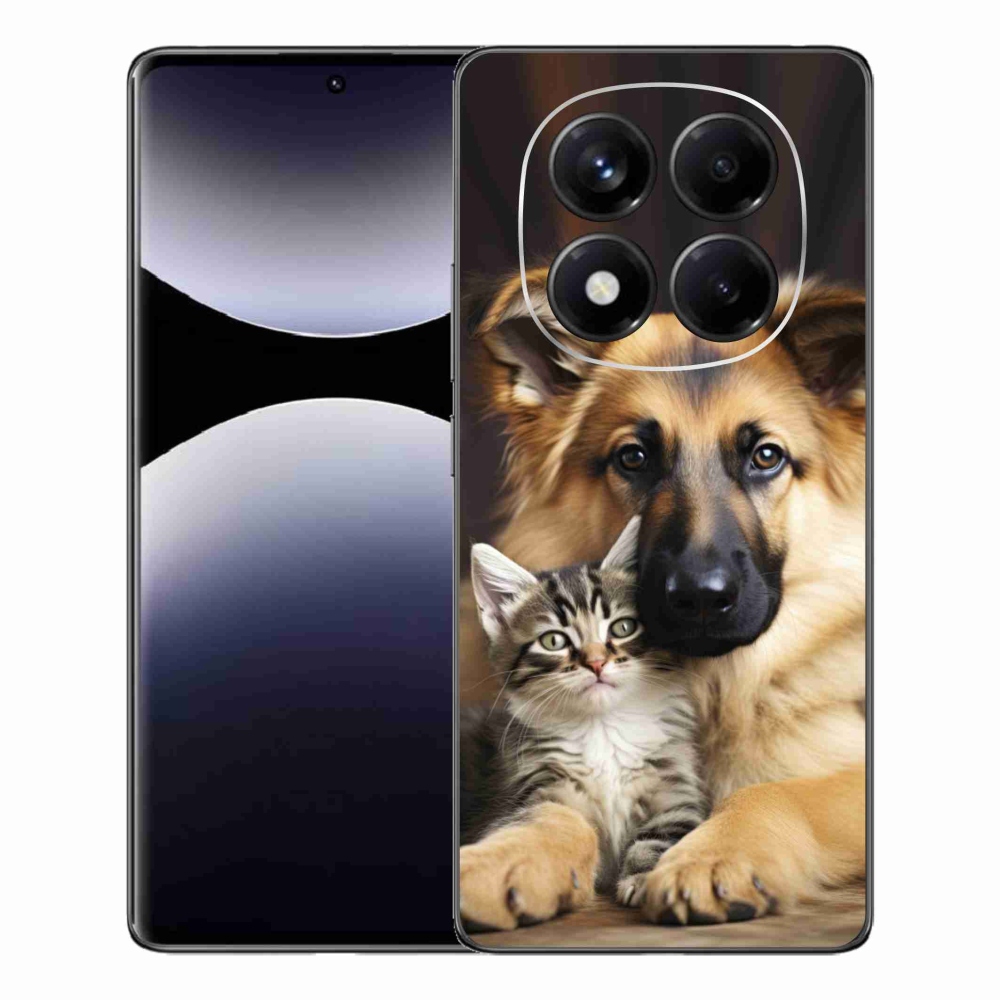 Gélový kryt mmCase na Xiaomi Redmi Note 14 Pro - zvieracie priateľstvo