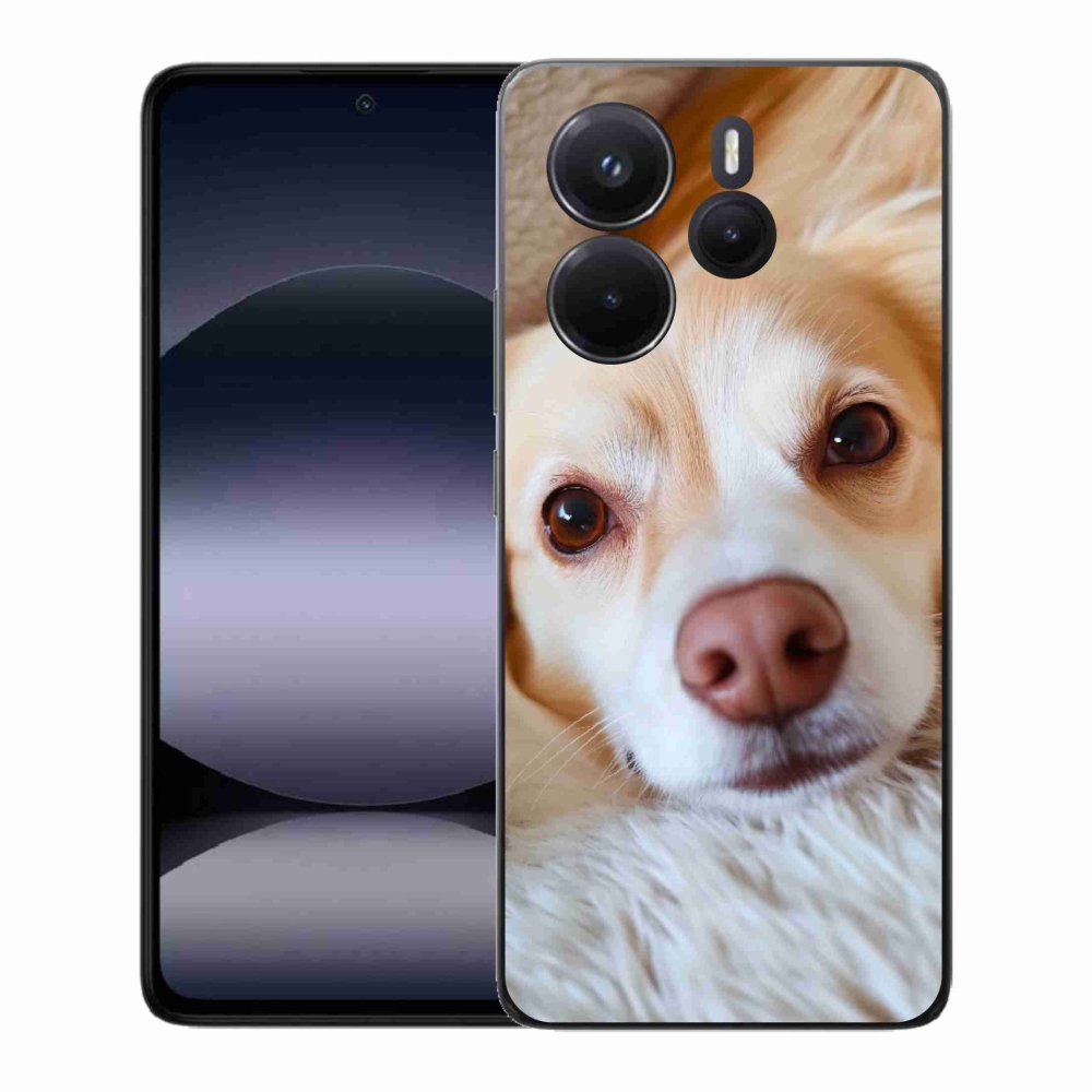 Gélový kryt mmCase na Xiaomi Redmi Note 14 - Roztomilá čivava