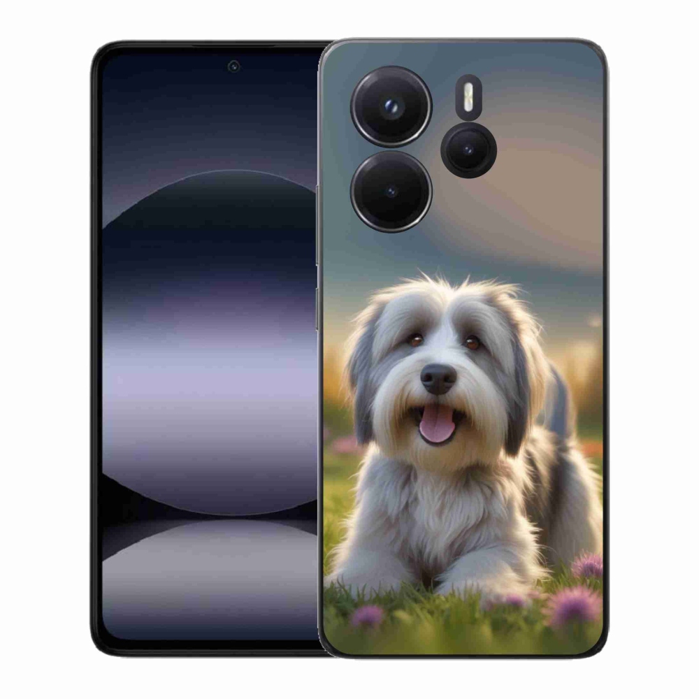 Gélový kryt mmCase na Xiaomi Redmi Note 14 - roztomilý havanský psík