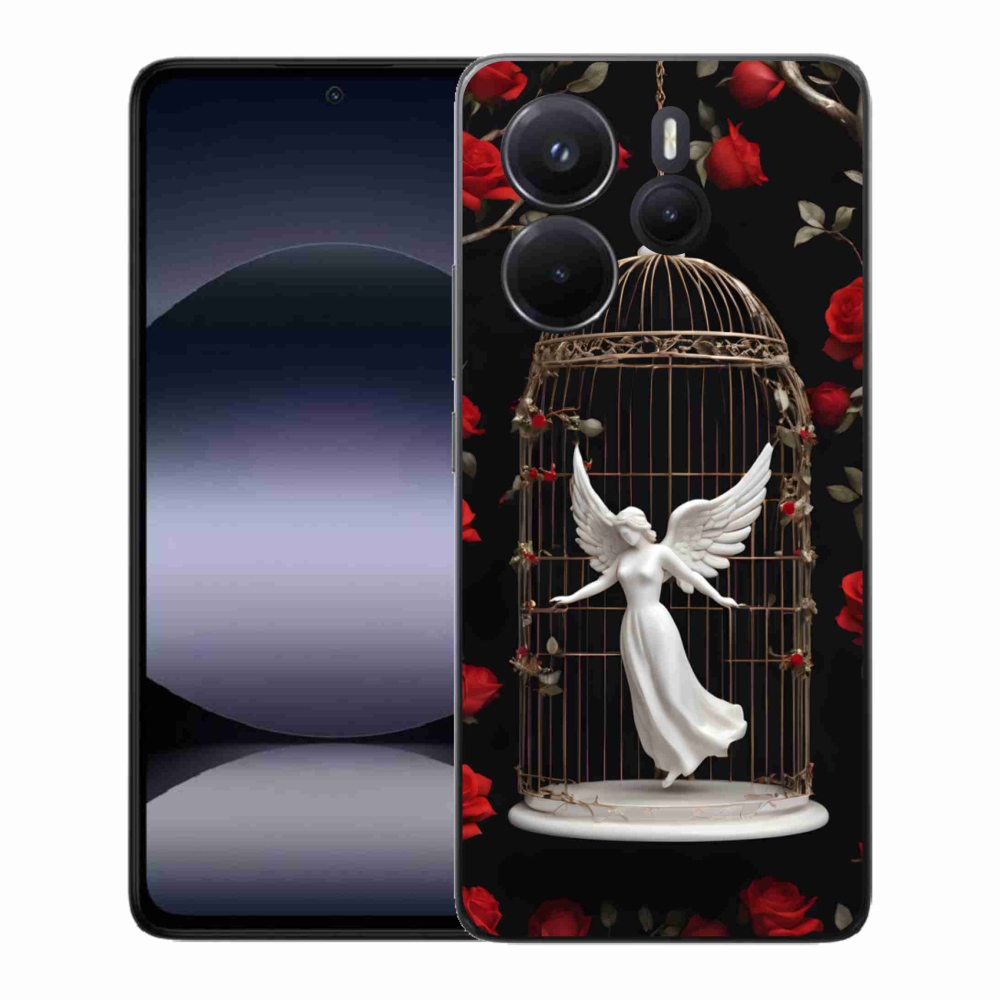 Gélový kryt mmCase na Xiaomi Redmi Note 14 - uväznený anjel