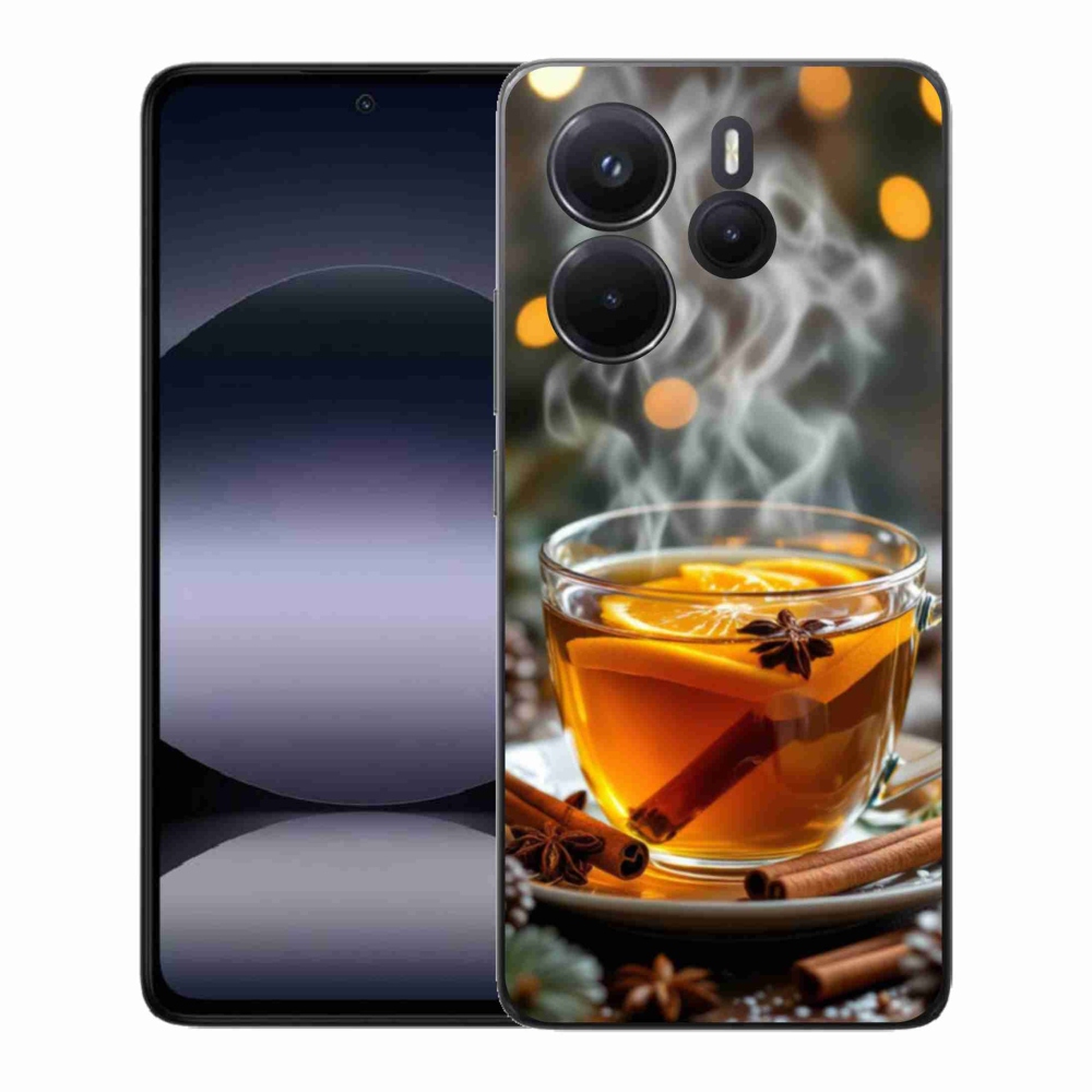 Gélový kryt mmCase na Xiaomi Redmi Note 14 - vianočný punč