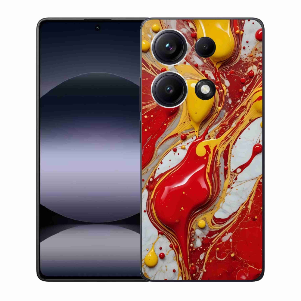 Gélový kryt mmCase na Xiaomi Redmi Note 14S - abstraktný motív 42