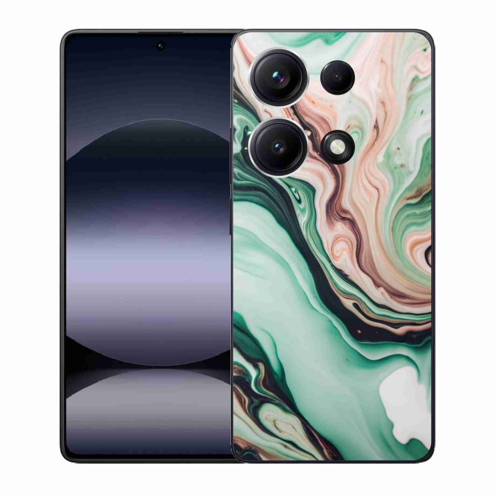 Gélový kryt mmCase na Xiaomi Redmi Note 14S - abstraktný motív 62