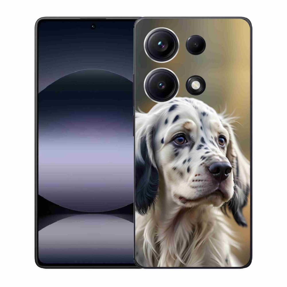 Gélový kryt mmCase na Xiaomi Redmi Note 14S - anglický seter