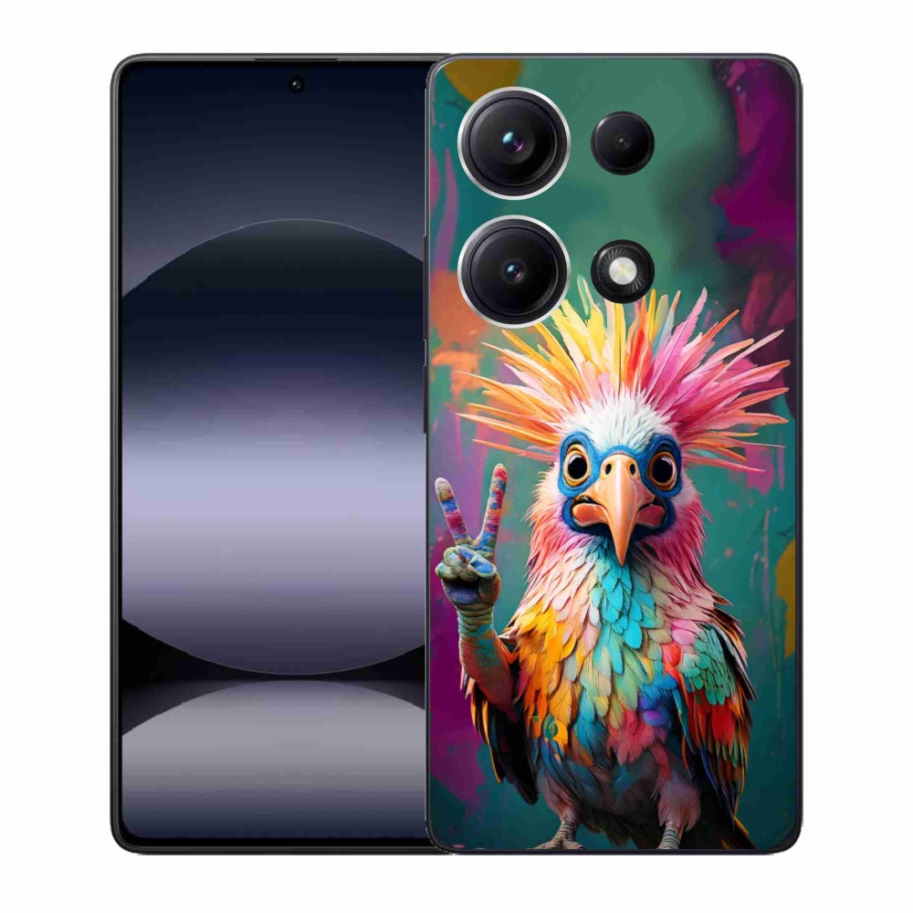 Gélový kryt mmCase na Xiaomi Redmi Note 14S - farebný rebel