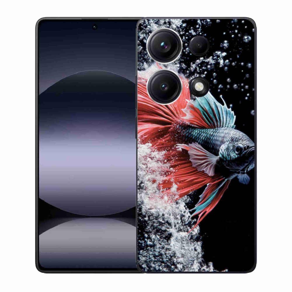 Gélový kryt mmCase na Xiaomi Redmi Note 14S - bojovníčka pestrá