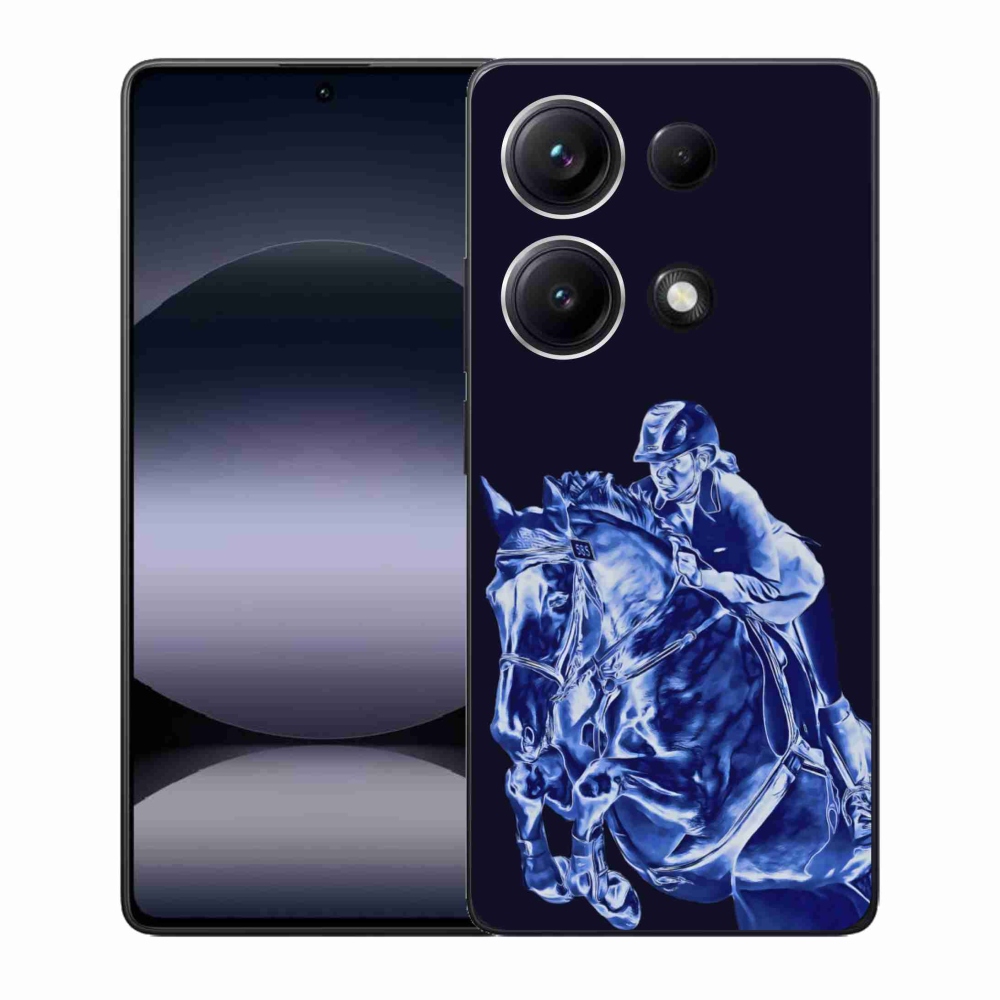 Gélový kryt mmCase na Xiaomi Redmi Note 14S - dostihový kôň