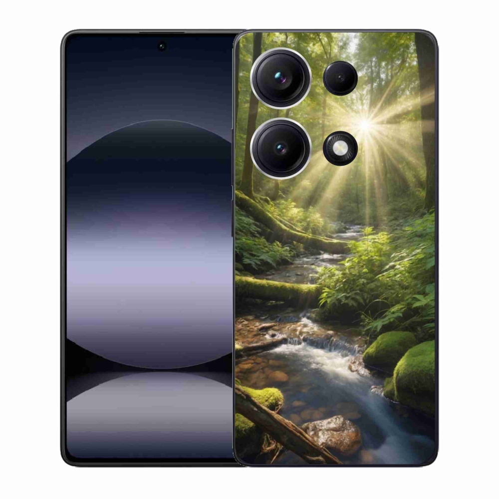 Gélový kryt mmCase na Xiaomi Redmi Note 14S - hlbina lesa