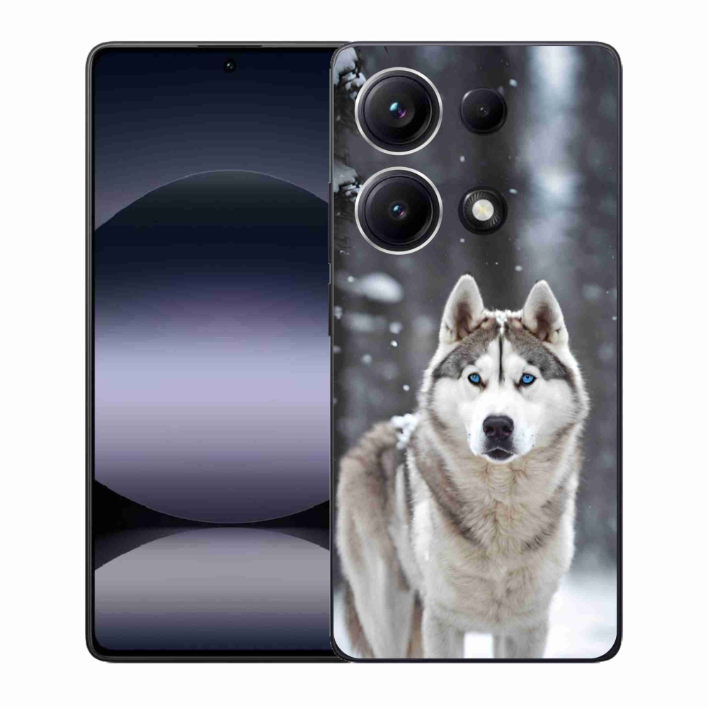Gélový kryt mmCase na Xiaomi Redmi Note 14S - husky 2