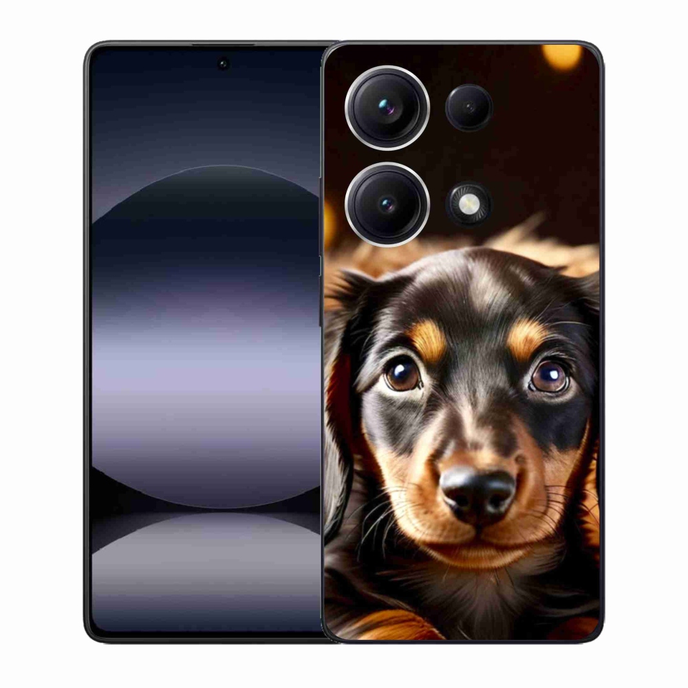 Gélový kryt mmCase na Xiaomi Redmi Note 14S - jazvečík