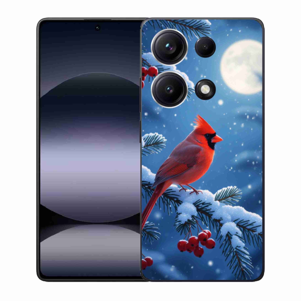 Gélový kryt mmCase na Xiaomi Redmi Note 14S - kardinál červený